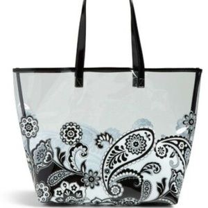 Clearly Colorful Tote in Midnight Paisley